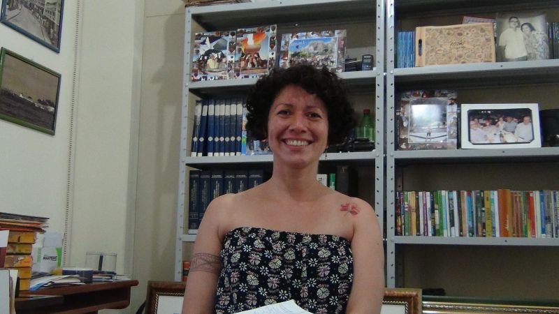 Danielle F. Moura - Acadêmica de História da UFOPA